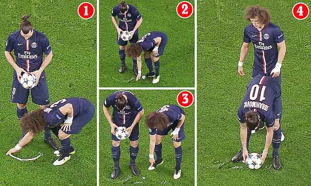 David Luis Akali Busa dari Wasit Untungkan Ruang Tembak Ibrahimovic